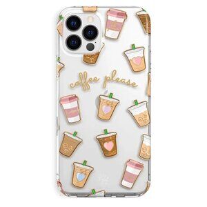 Velvet Caviar Coffee First iPhone Clear Case-13 Pro Max